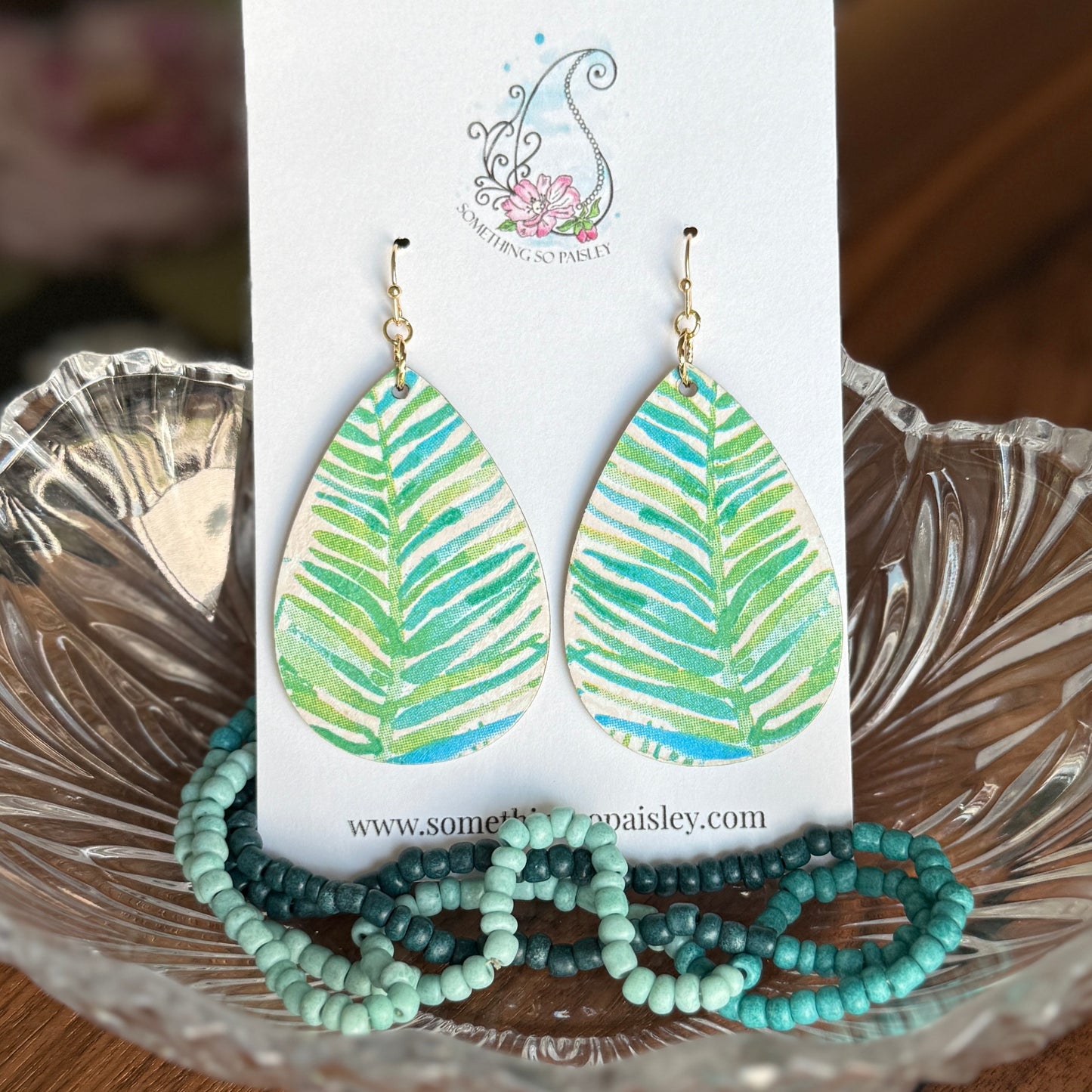 Ferny Foliage Earrings