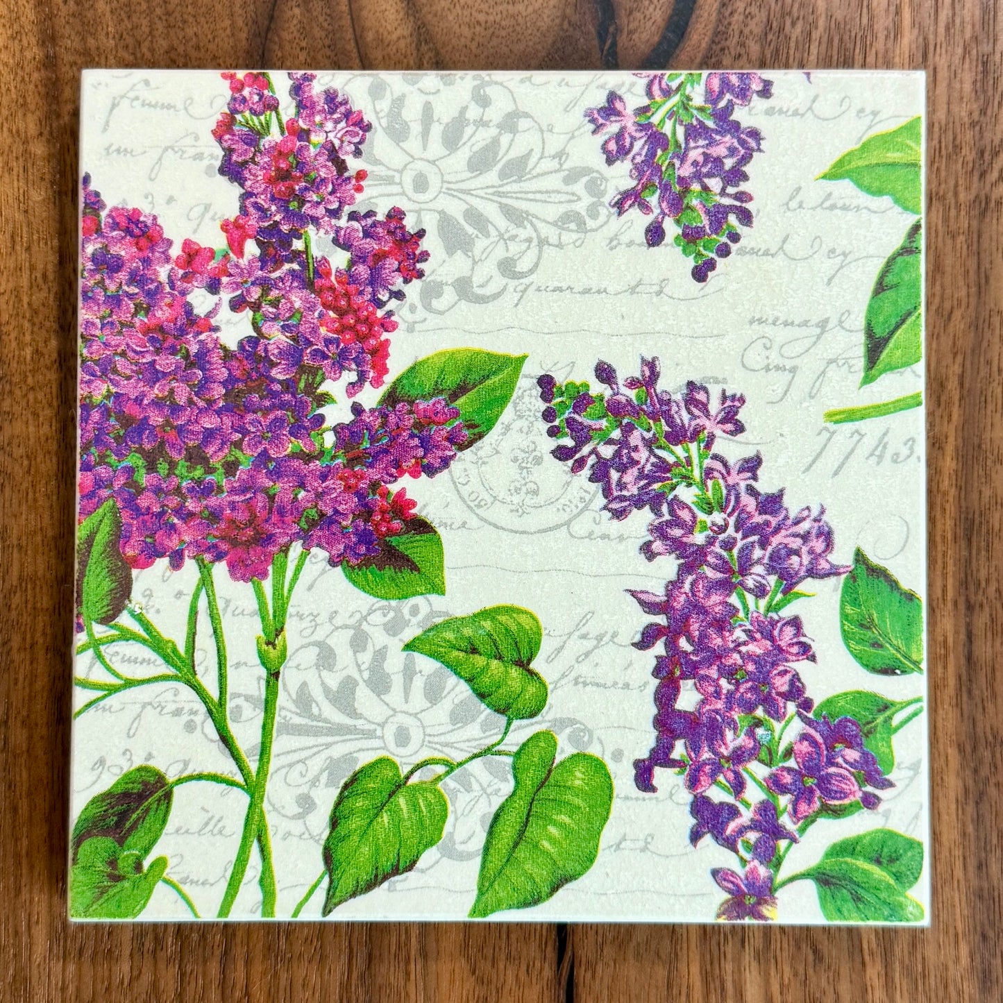 Lilac Ceramic Trivet