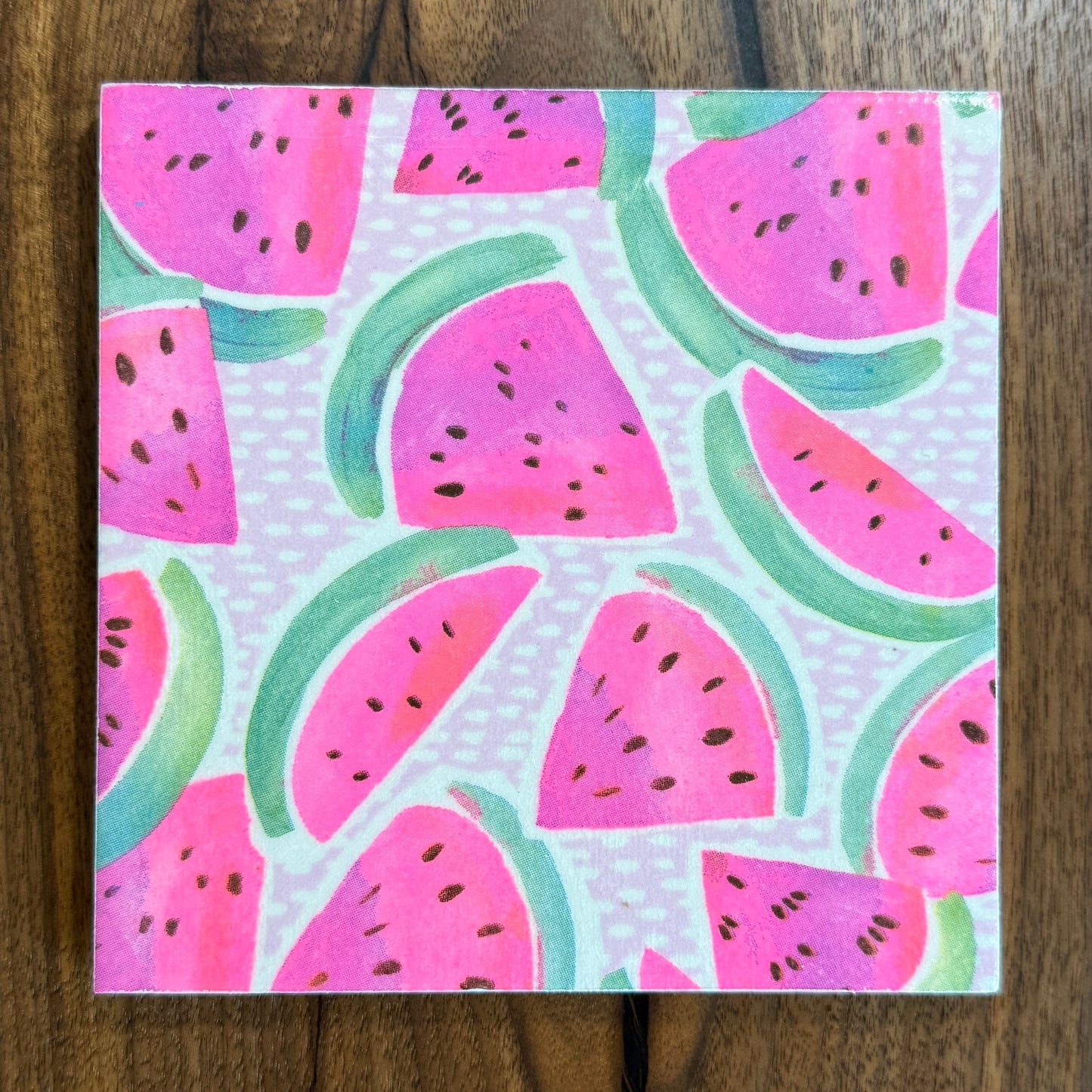Watermelon Ceramic Trivet