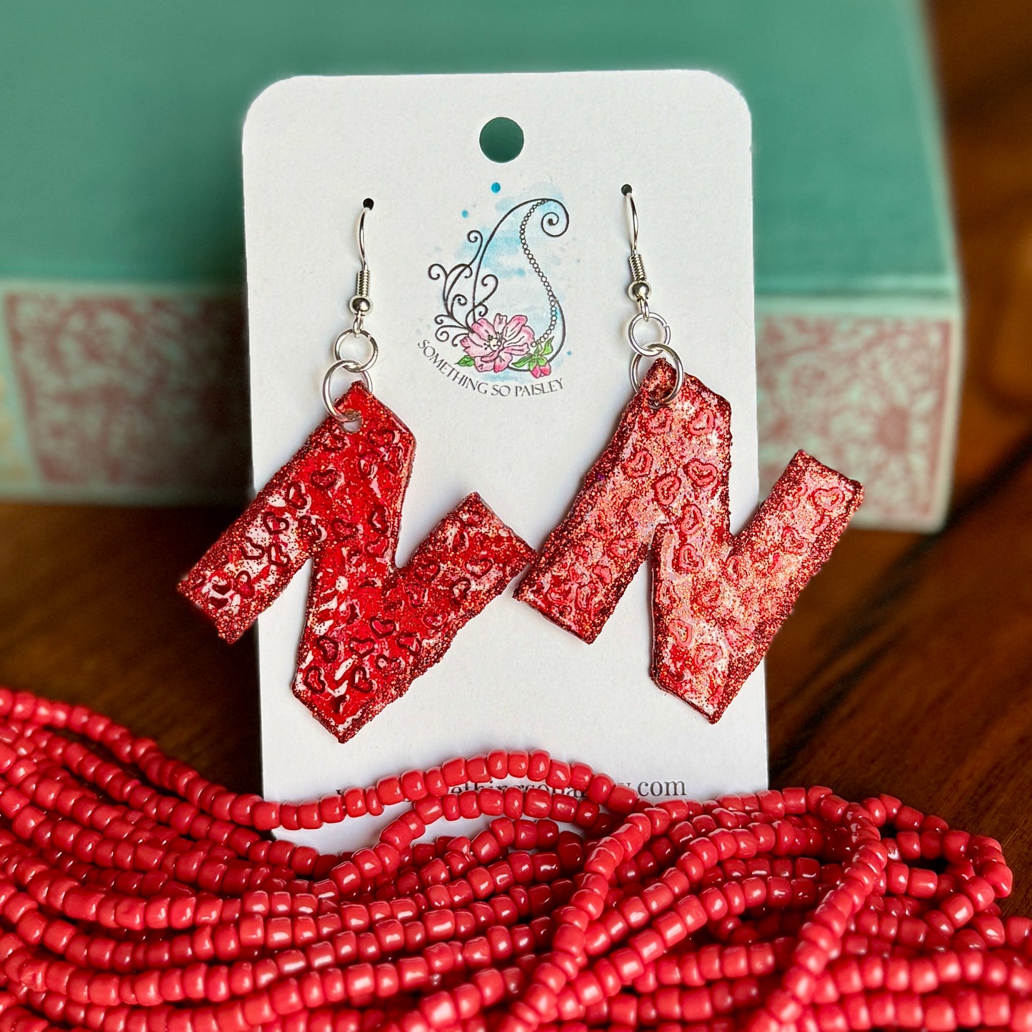 Love Nebraska Earrings #7