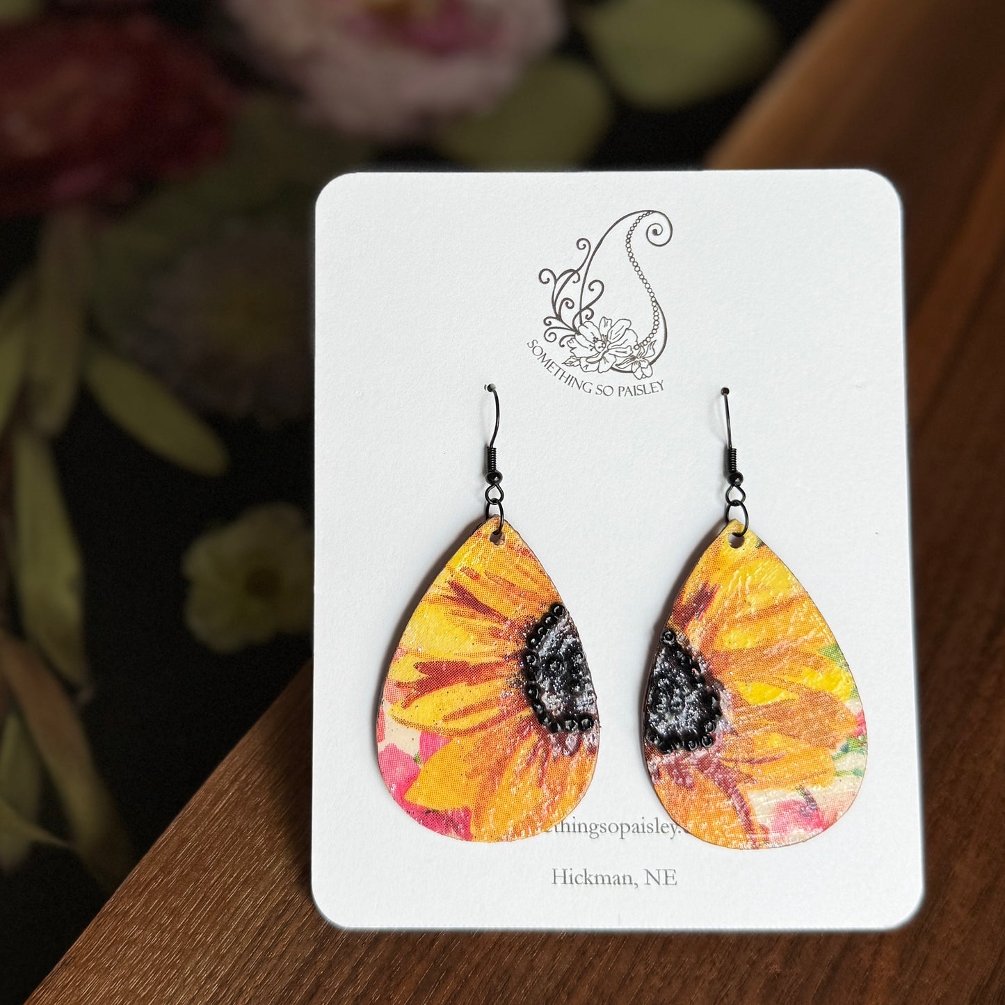 Sunny Sunflower Earrings