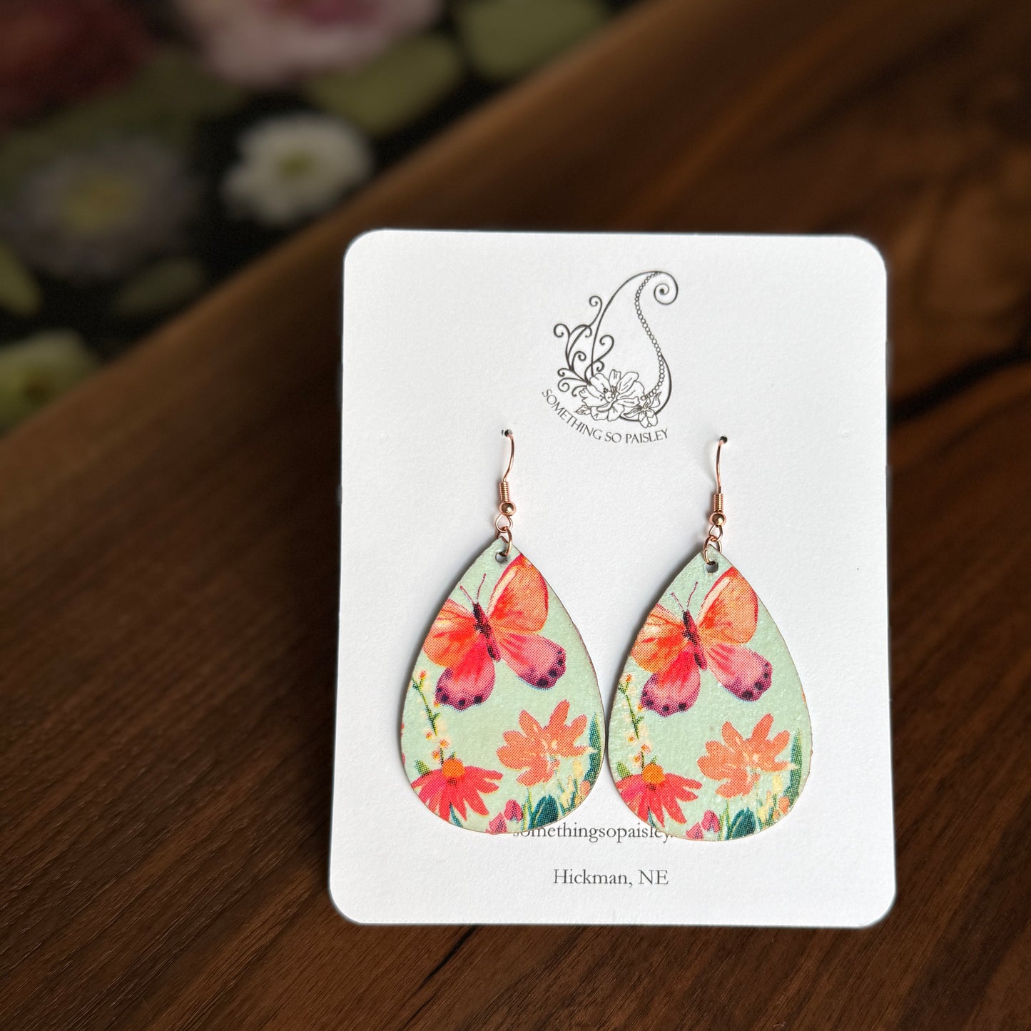 Delightful Butterfly Earrings