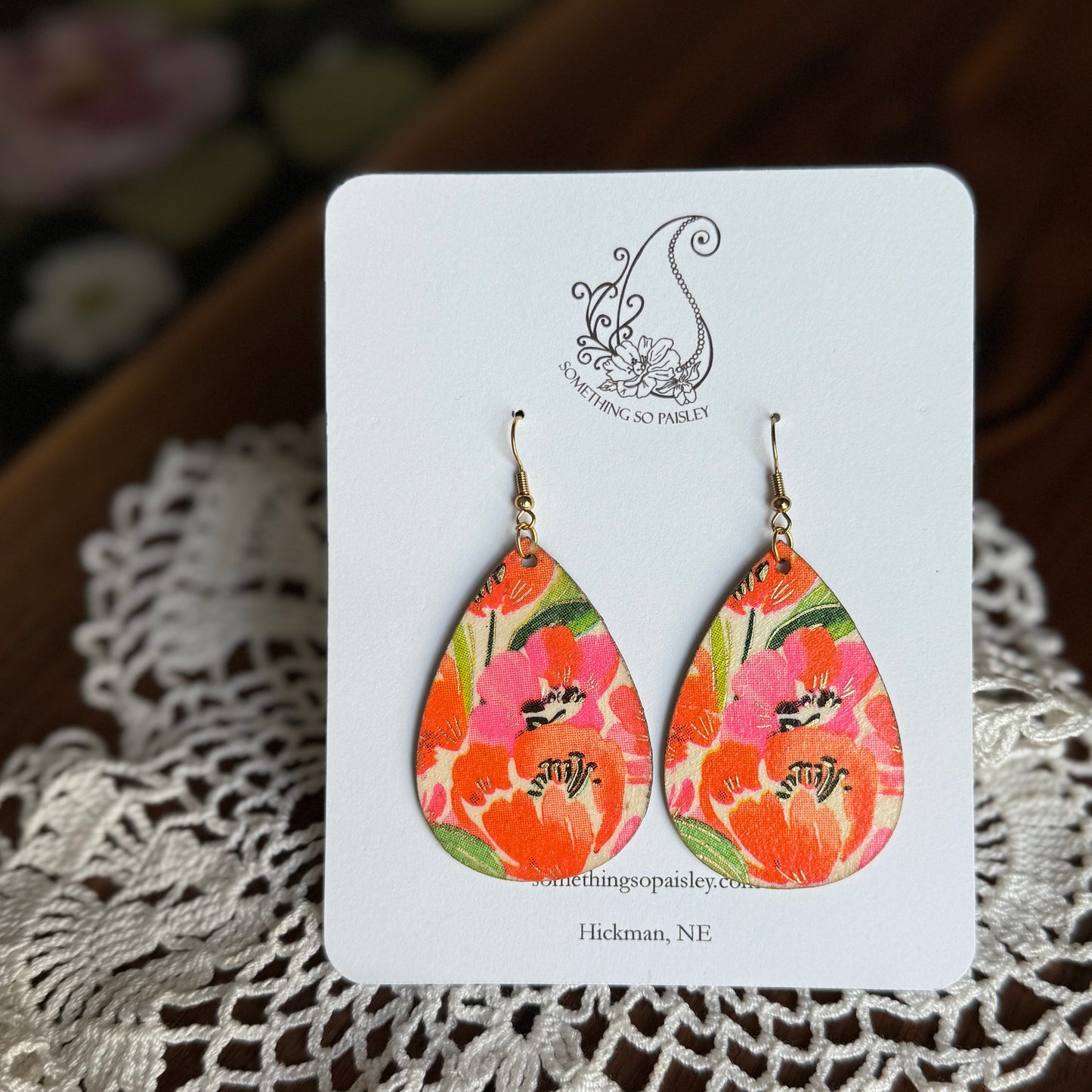 Bright & Joyful Floral Earrings