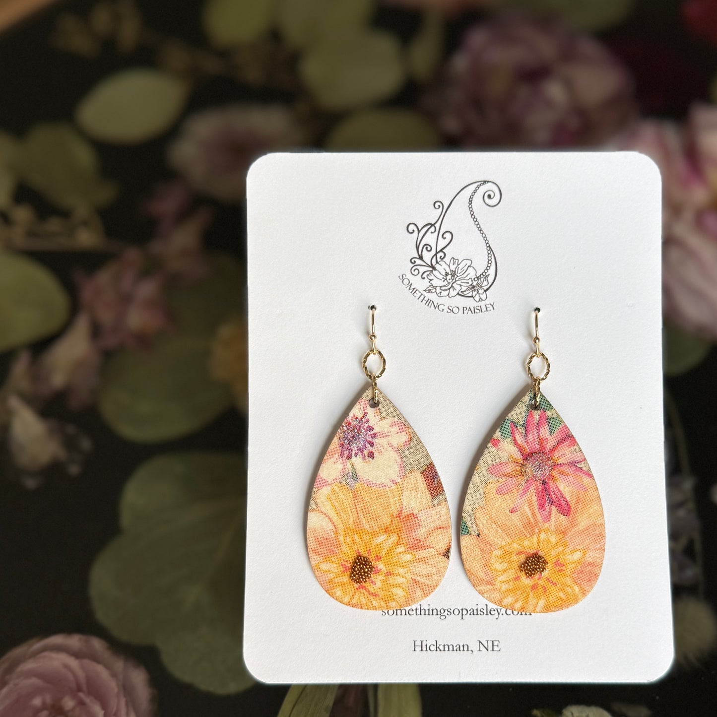 Soft Floral Earrings