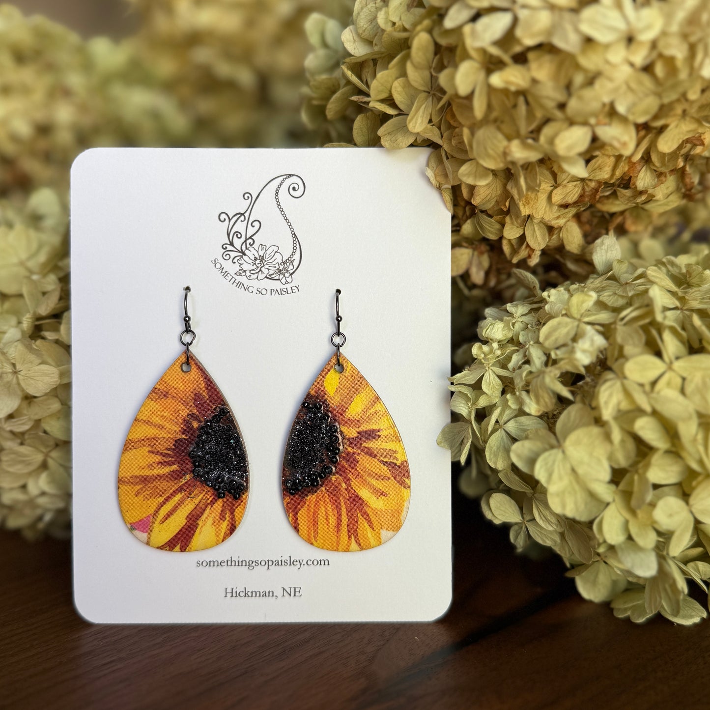 Sunny Sunflower Earrings