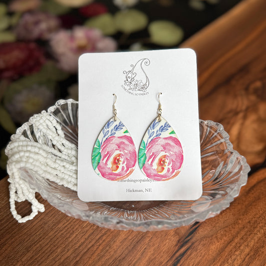 Cheery Morning Floral Earrings