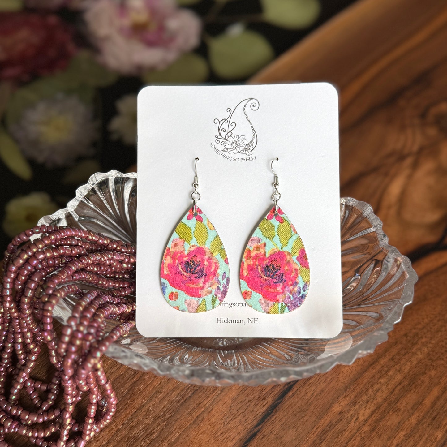 Vibrant Garden Earrings