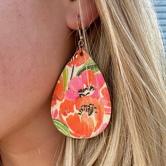 Bright & Joyful Floral Earrings