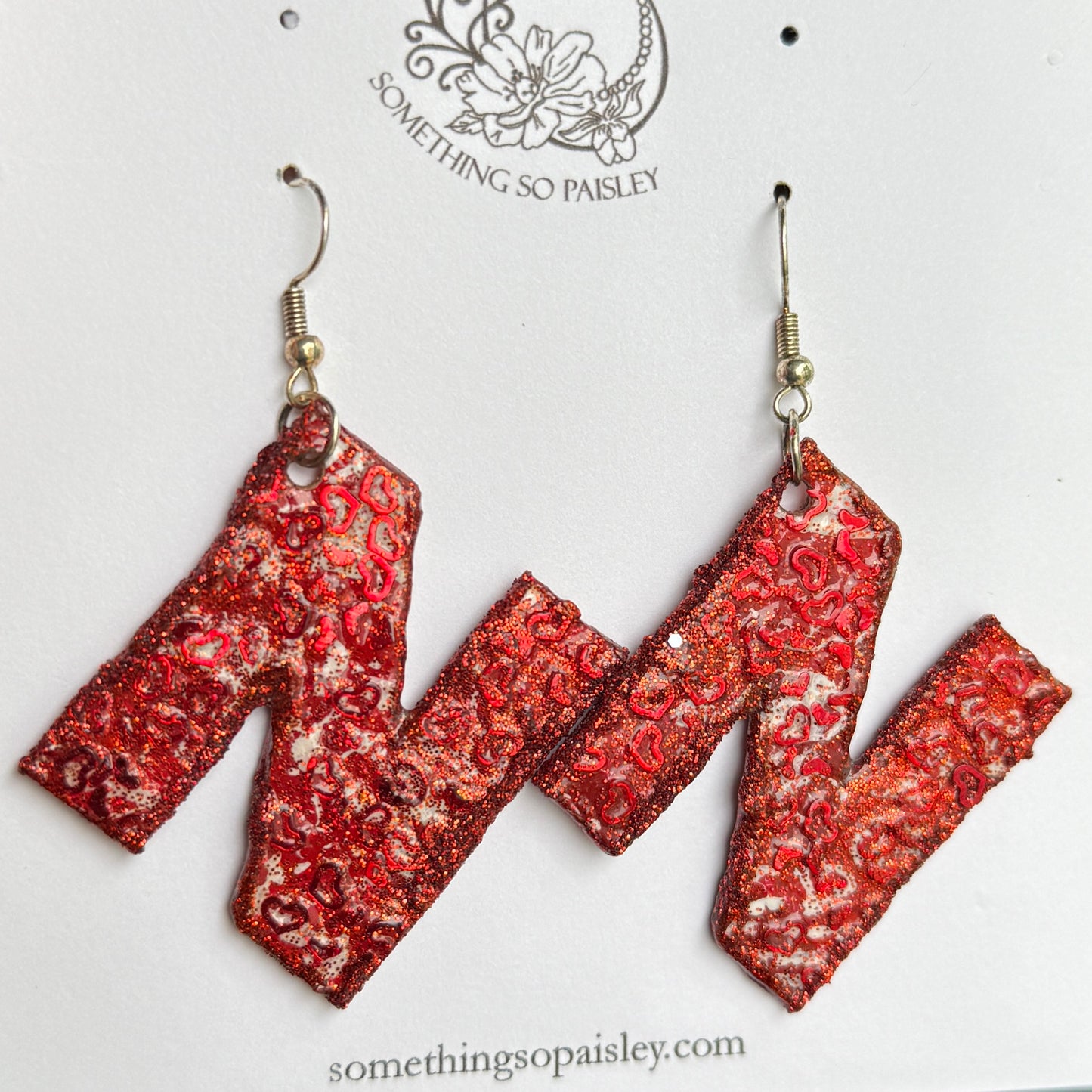 Love Nebraska Earrings