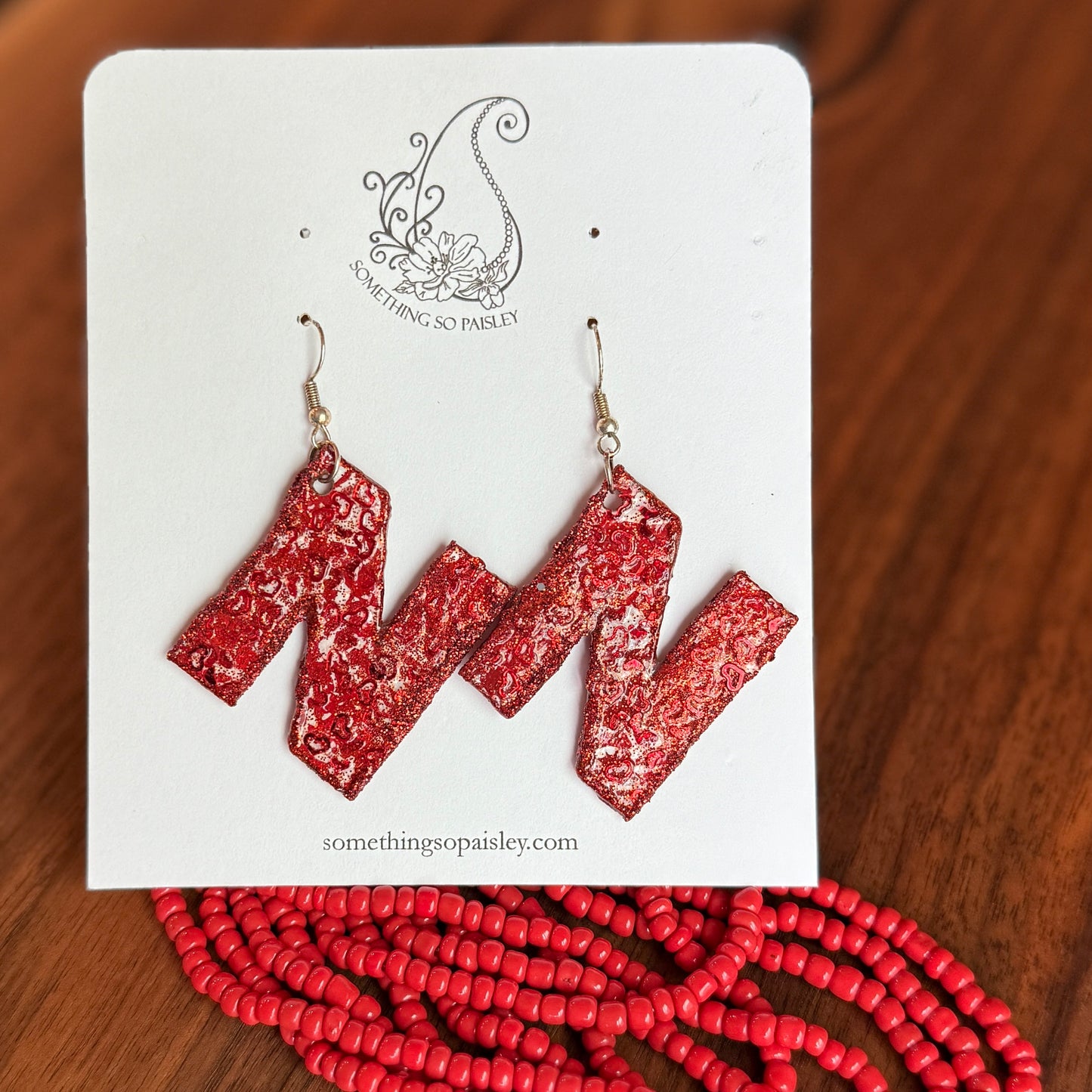 Love Nebraska Earrings