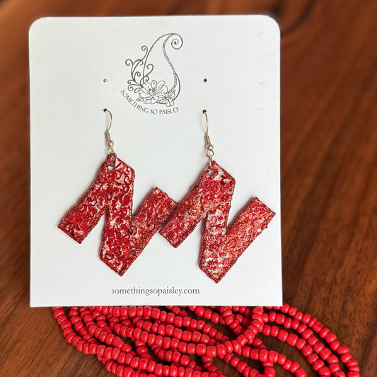 Love Nebraska Earrings