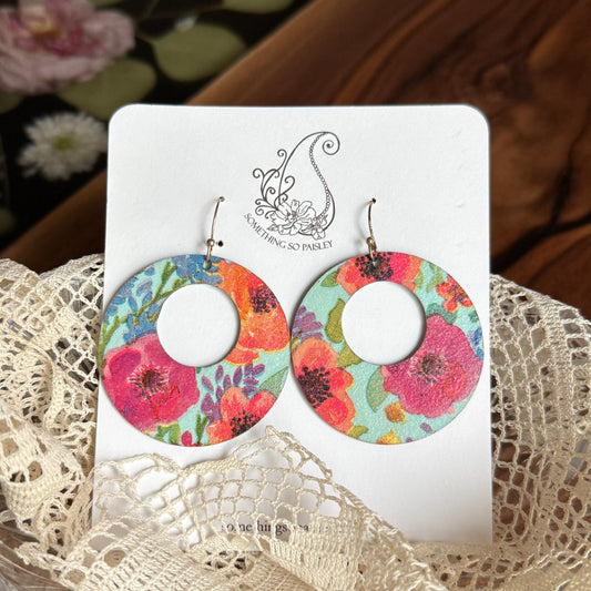Vibrant Garden Earrings