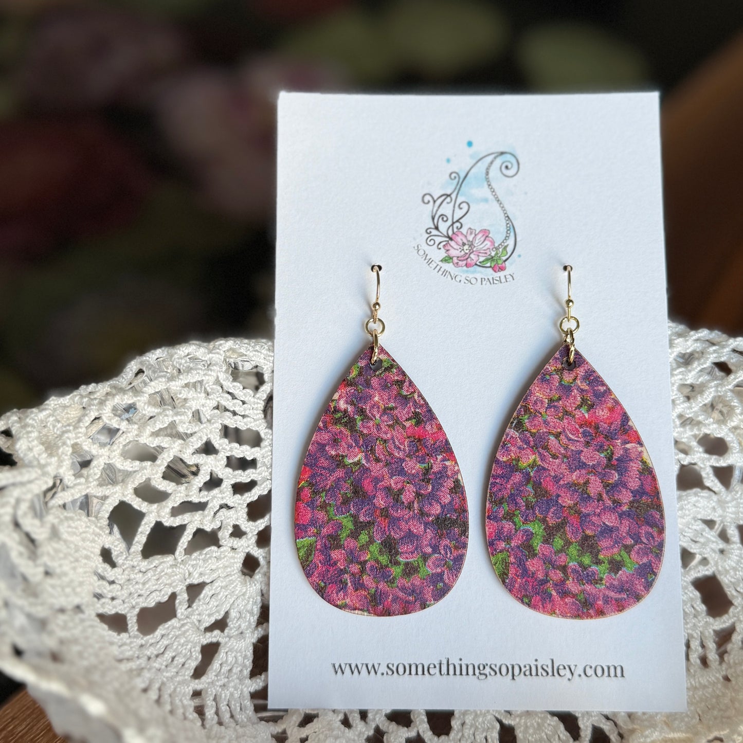 Lilac Earrings