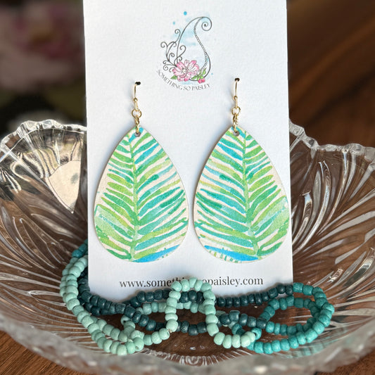 Ferny Foliage Earrings