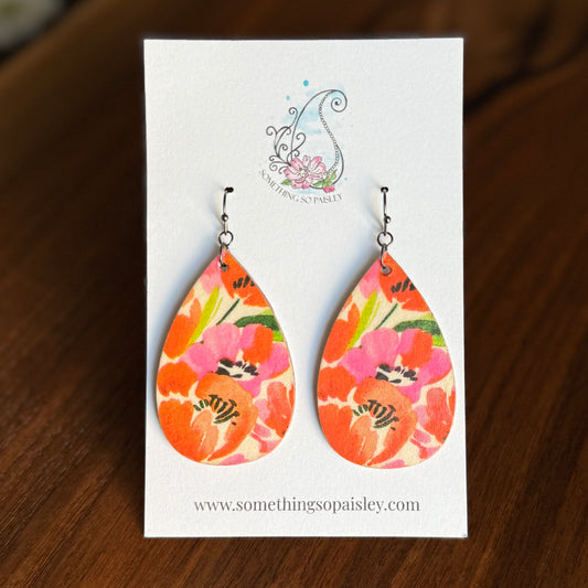 Bright & Joyful Teardrop Earrings