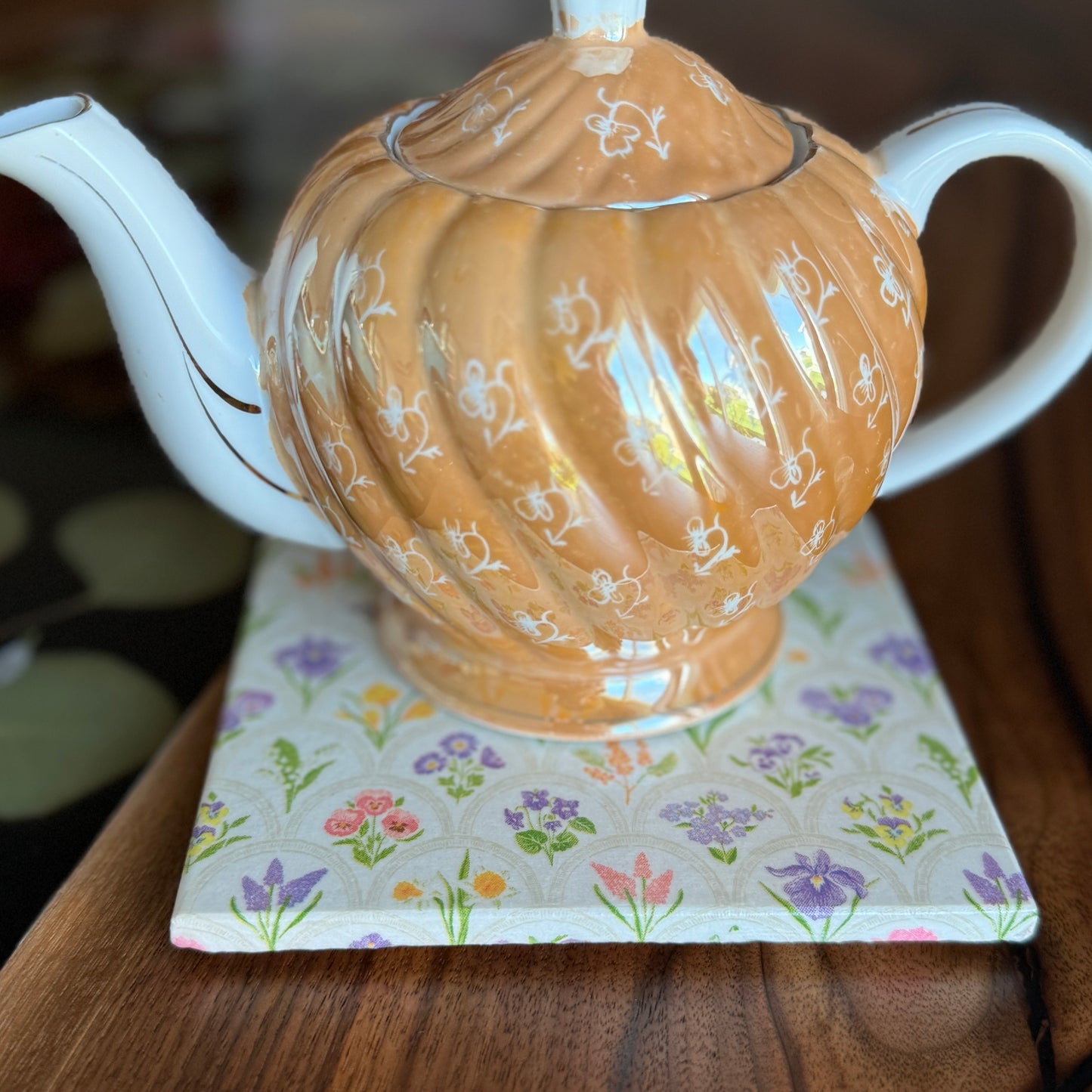 Botanic Arches Ceramic Trivet