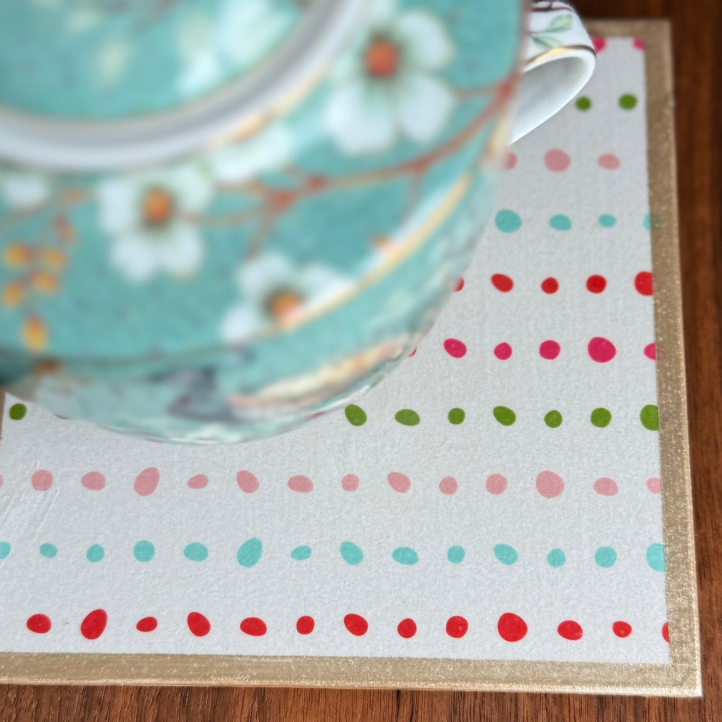 Twinkle Stripe Ceramic Trivet