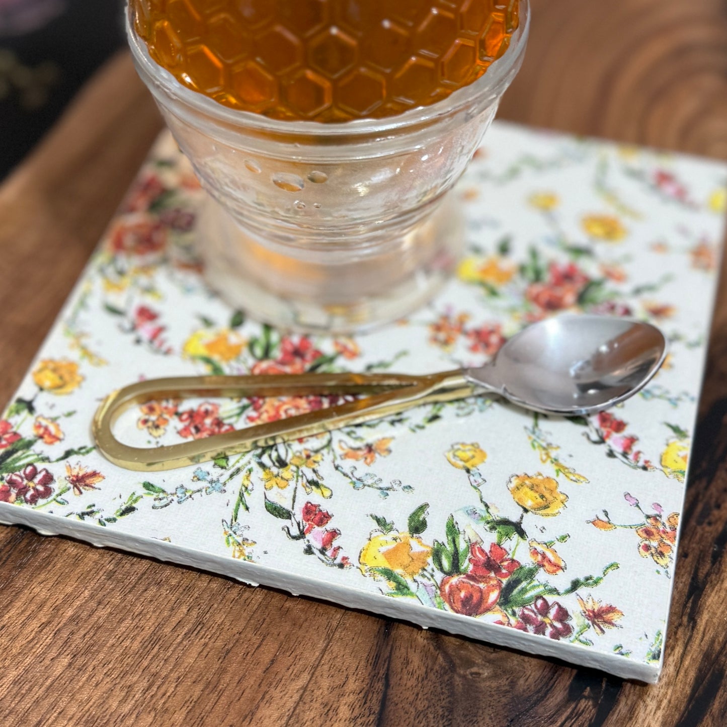 Autumn Bouquet Ceramic Trivet