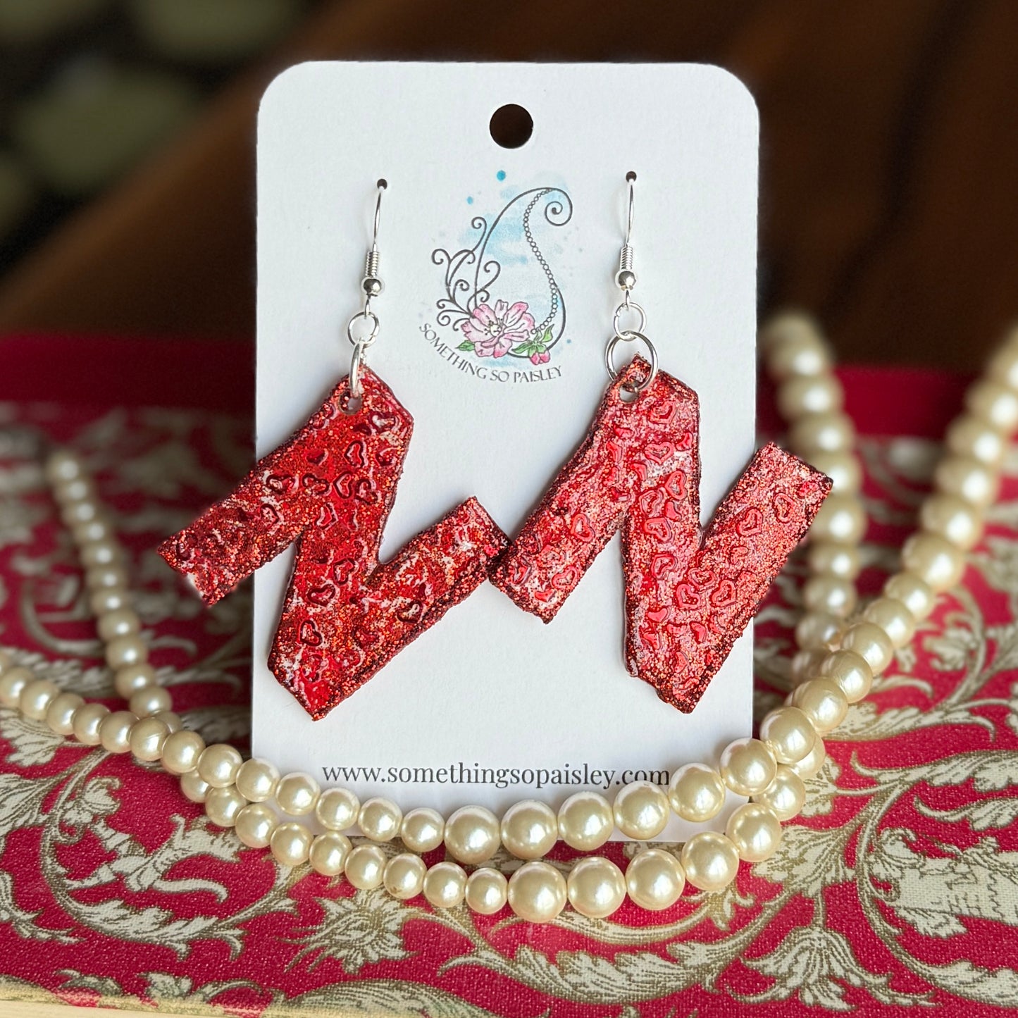 Love Nebraska Earrings #8