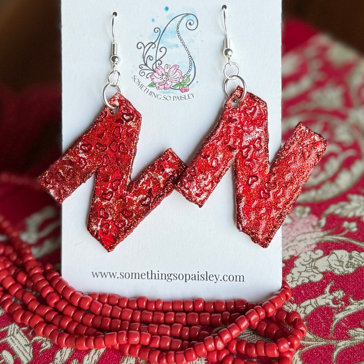 Love Nebraska Earrings #8