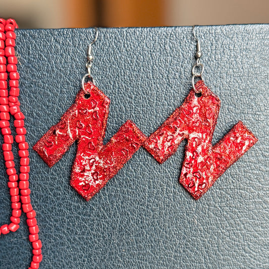 Love Nebraska Earrings #9