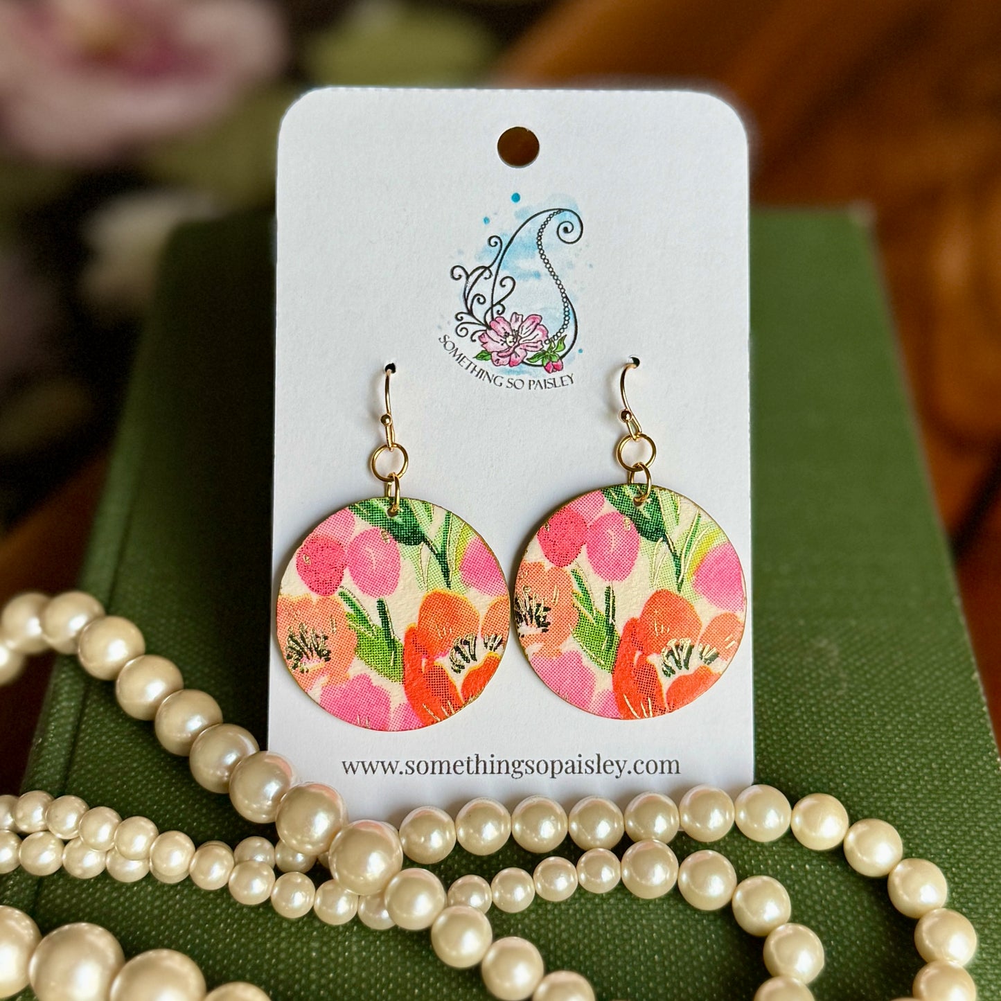 Bright & Joyful Small Circle Earrings