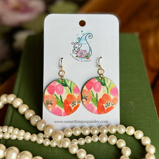 Bright & Joyful Small Circle Earrings