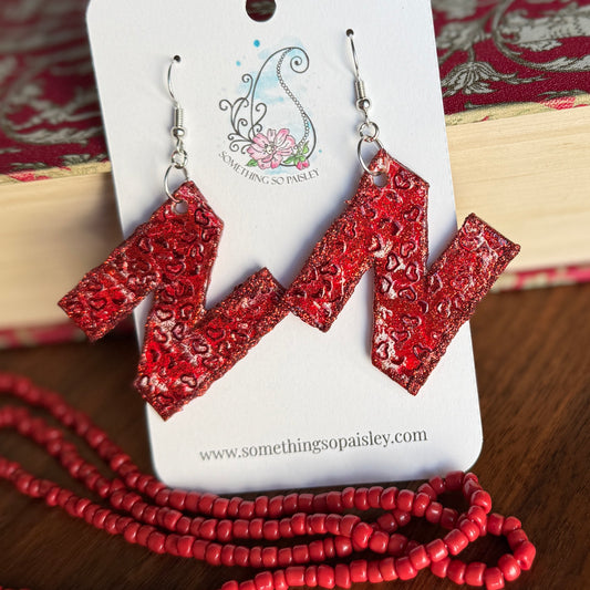 Love Nebraska Earrings #13