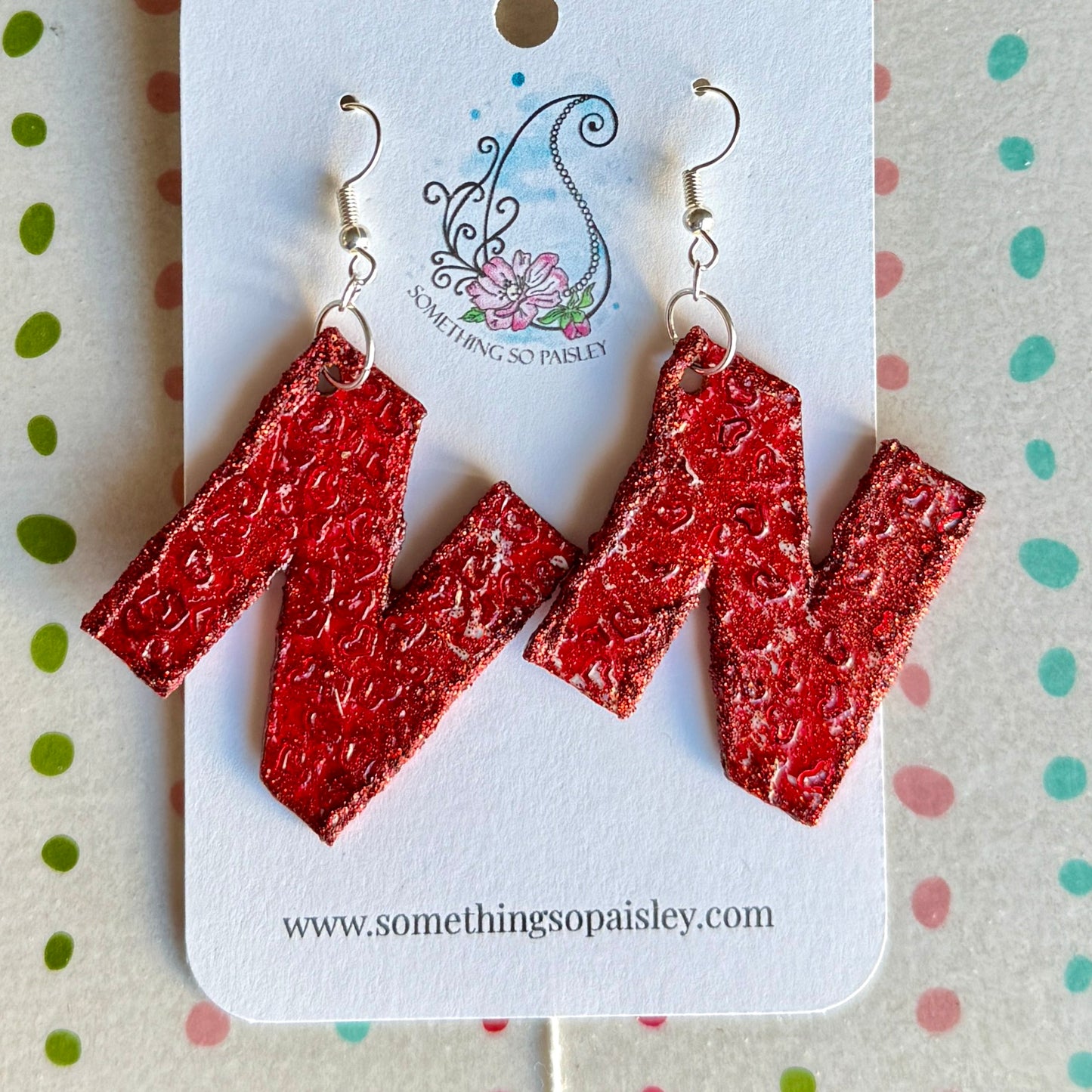 Love Nebraska Earrings #10
