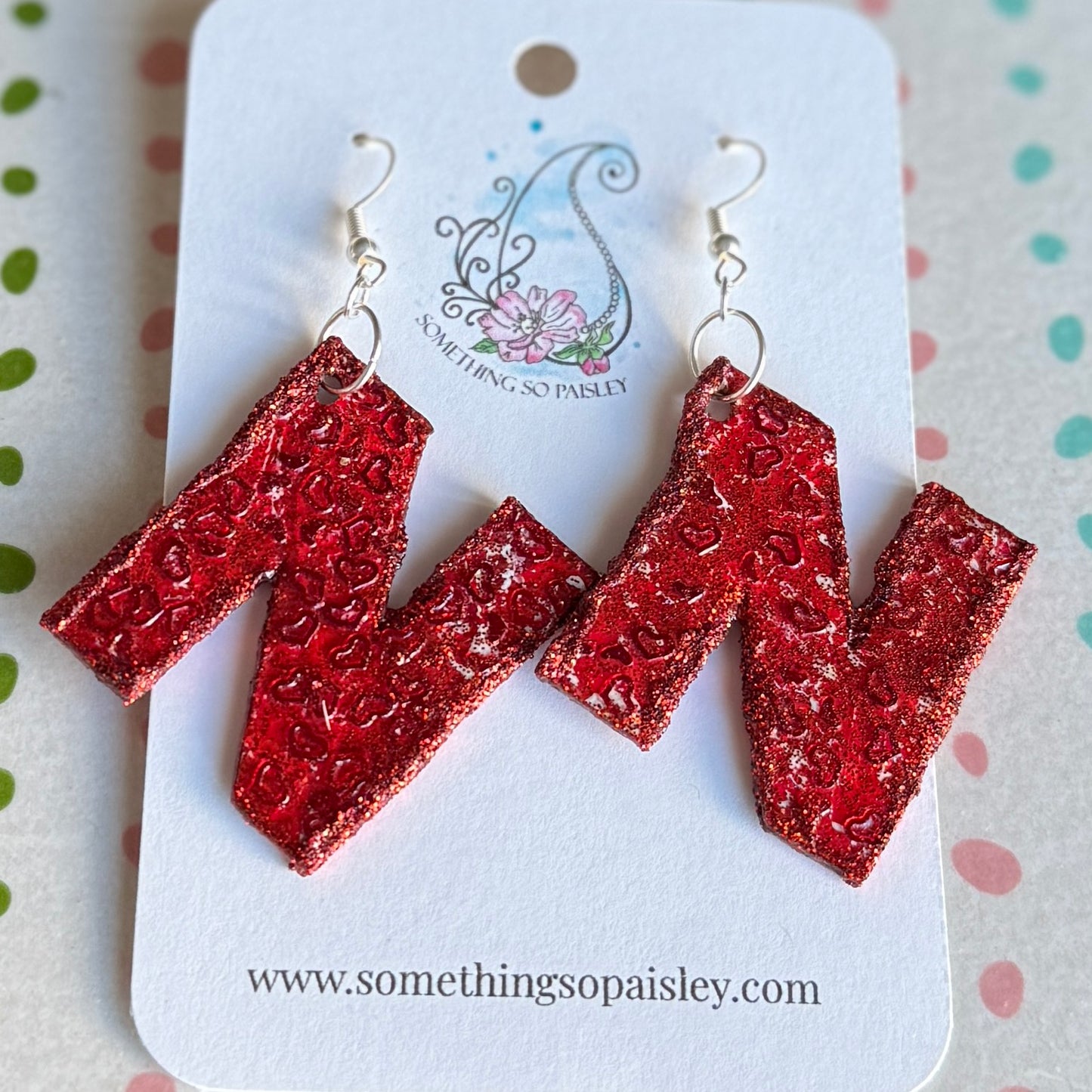 Love Nebraska Earrings #10