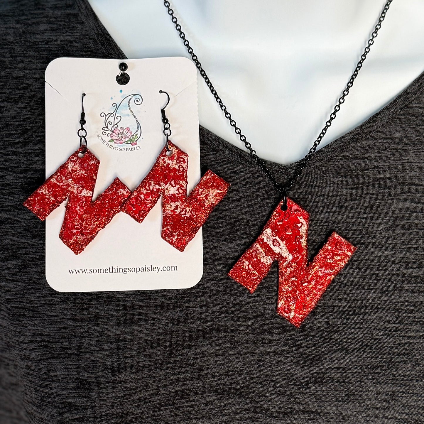 Love Nebraska Jewelry Set