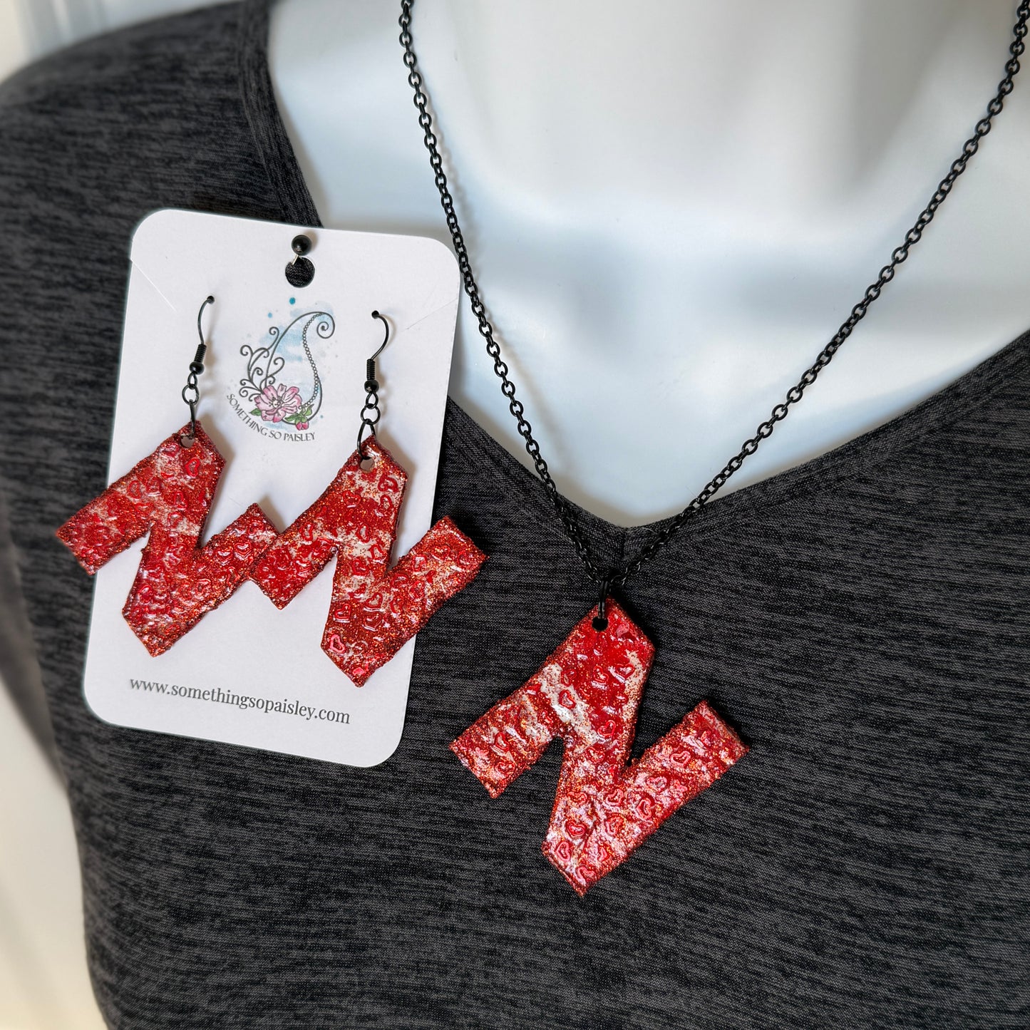 Love Nebraska Jewelry Set