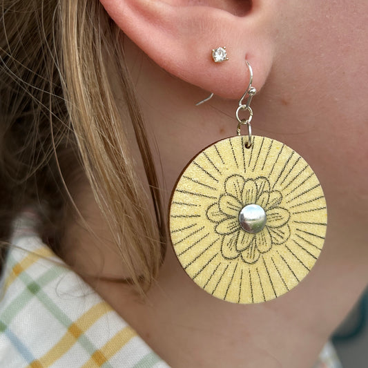 Floral Rays Earrings