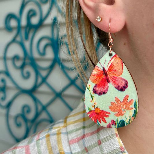 Delightful Butterfly Earrings
