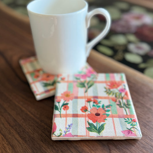 Bloom Garden Coasters Set