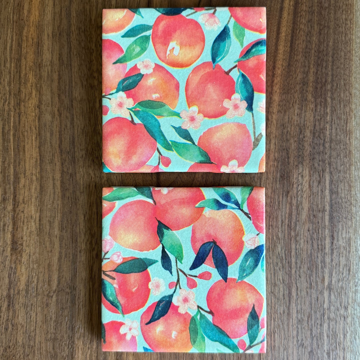 Peaches Coasters Set
