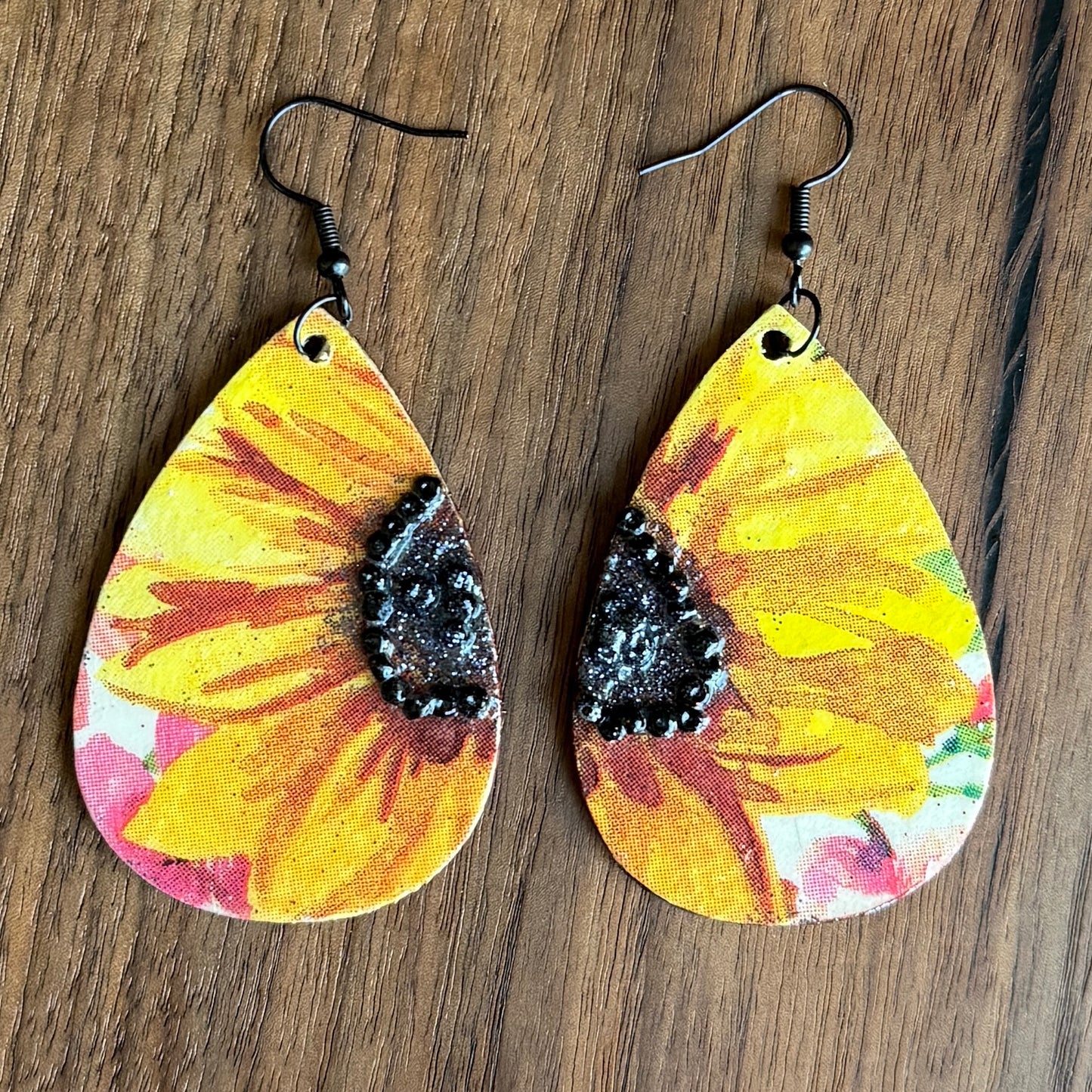 Sunny Sunflower Earrings